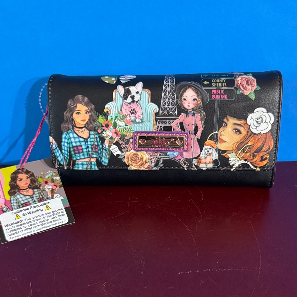 Nicole Lee Multicolor Graphic Wallet
NWT